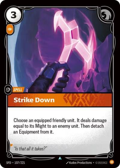 Strike Down 107/221