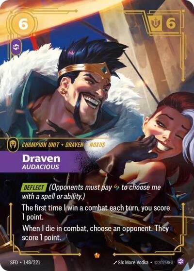 Draven, Audacious 148/221