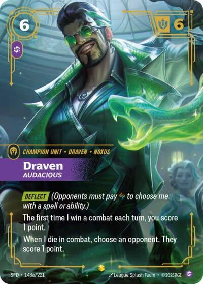 Draven, Audacious 148a/221