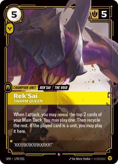 Rek'Sai, Swarm Queen 170/221