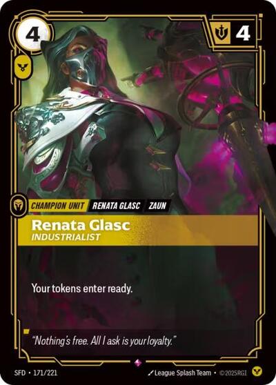 Renata Glasc, Industrialist 171/221