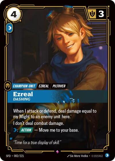 Ezreal, Dashing 082/221