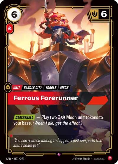 Ferrous Forerunner 021/221