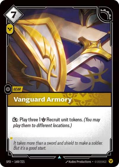 Vanguard Armory 168/221