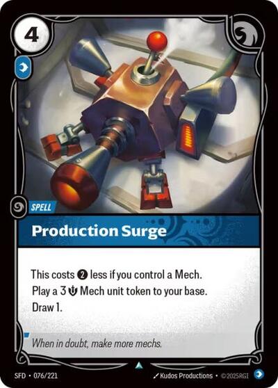 Production Surge 076/221