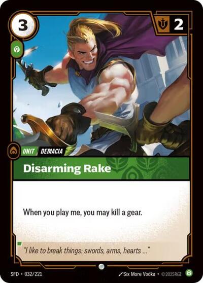 Disarming Rake 032/221