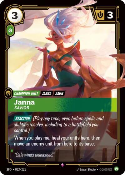 Janna, Savior 053/221