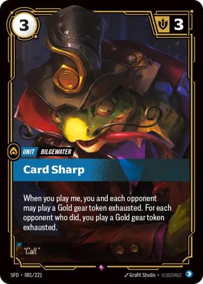 Card Sharp 081/221