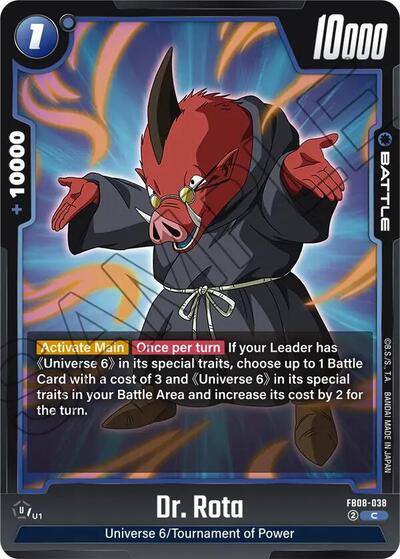 Dr. Rota (FB08-038) [Fusion World] FB08-038