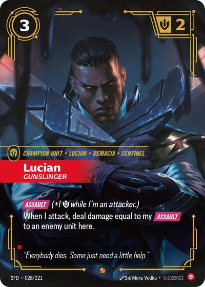 Lucian, Gunslinger 028/221