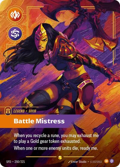 Sivir, Battle Mistress 250/221