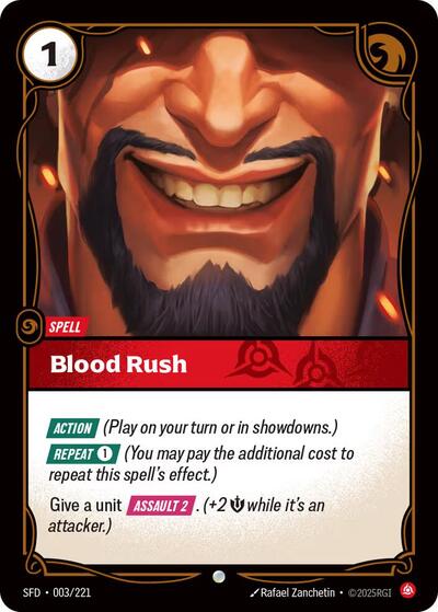 Blood Rush 003/221