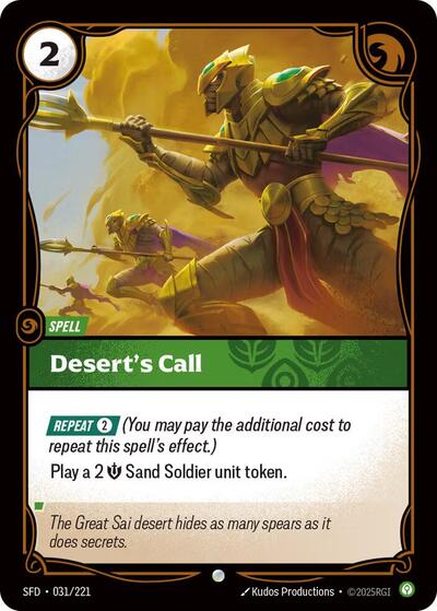 Desert's Call 031/221