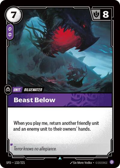 Beast Below 132/221