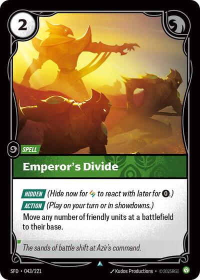 Emperor's Divide 043/221