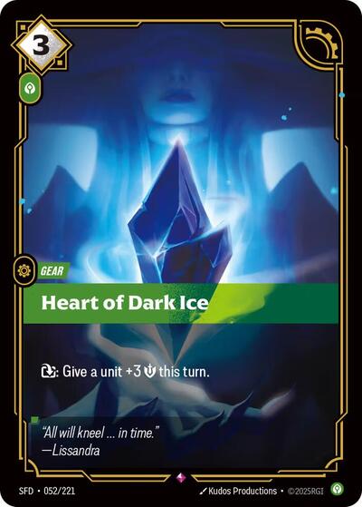 Heart of Dark Ice 052/221