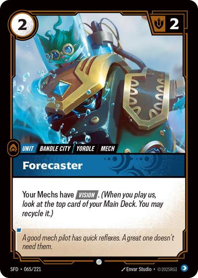 Forecaster 065/221