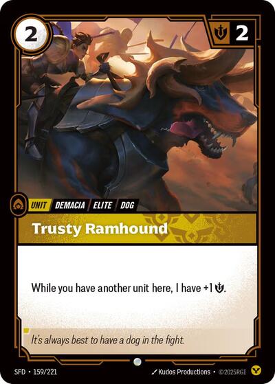 Trusty Ramhound 159/221