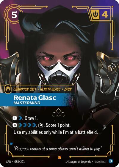 Renata Glasc, Mastermind 088/221