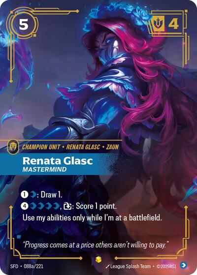 Renata Glasc, Mastermind 088a/221