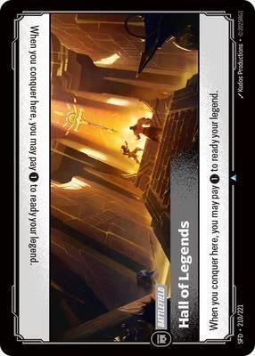 Hall of Legends 210/221
