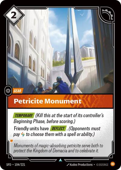 Petricite Monument 104/221