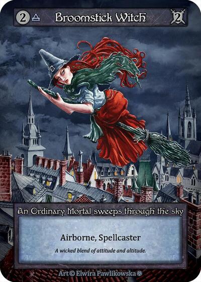 Broomstick Witch — Gothic
