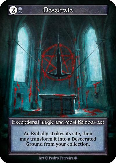 Desecrate