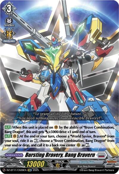 Bursting Bravery, Bang Bravern [D-Format] DZ-BT11/EX09EN