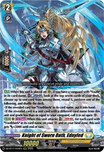 Knight of Sworn Oath, Ednyfed [D-Format] DZ-BT11/010EN