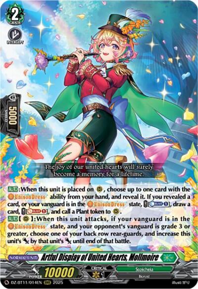 Artful Display of United Hearts, Mollmoire [D-Format] DZ-BT11/014EN