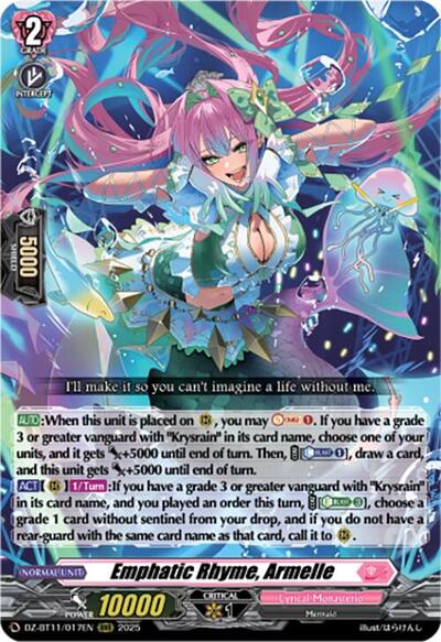 Emphatic Rhyme, Armelle [D-Format] DZ-BT11/017EN