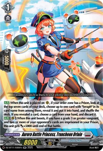 Aurora Battle Princess, Truncheon Orlain [D-Format] DZ-BT11/030EN