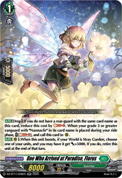 One Who Arrived at Paradise, Florus [D-Format] DZ-BT11/038EN