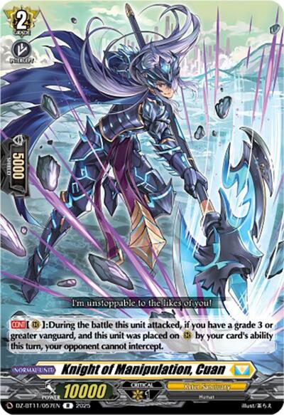 Knight of Manipulation, Cuan [D-Format] DZ-BT11/057EN