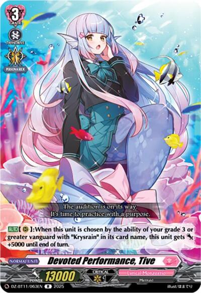Devoted Performance, Tive [D-Format] DZ-BT11/063EN