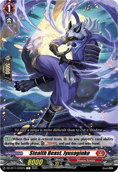 Stealth Beast, Jyusoginko [D-Format] DZ-BT11/072EN
