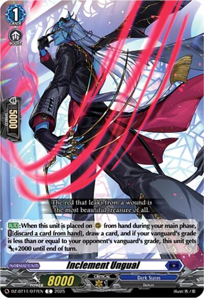 Inclement Ungual [D-Format] DZ-BT11/077EN