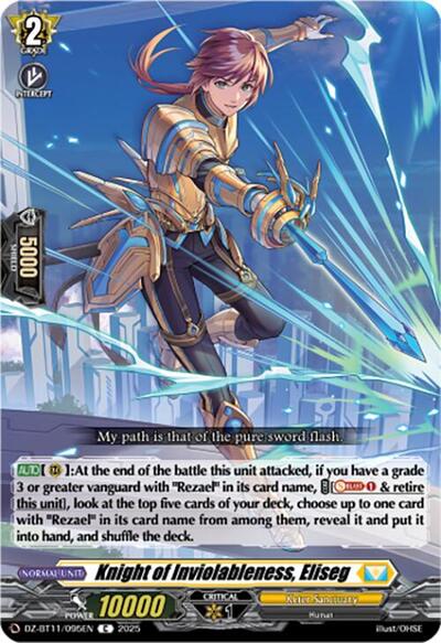 Knight of Inviolableness, Eliseg [D-Format] DZ-BT11/095EN