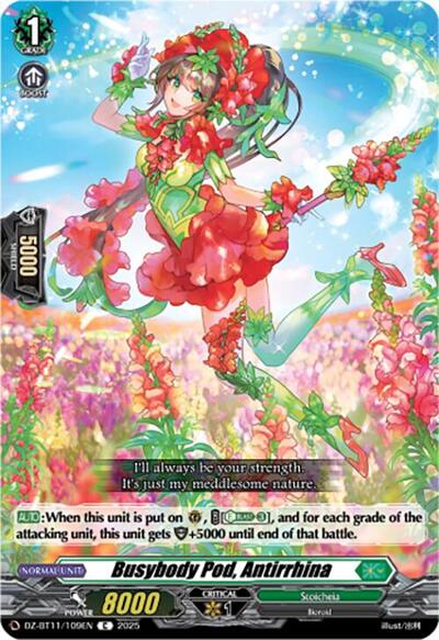 Busybody Pod, Antirrhina [D-Format] DZ-BT11/109EN