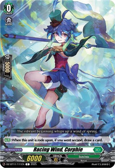 Racing Wind, Corphie [D-Format] DZ-BT11/111EN