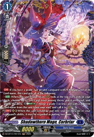 Shadowthorn Mage, Corbriar [D-Format] DZ-BT11/FR11EN