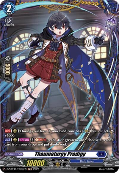 Thaumaturgy Prodigy [D-Format] DZ-BT11/FR14EN