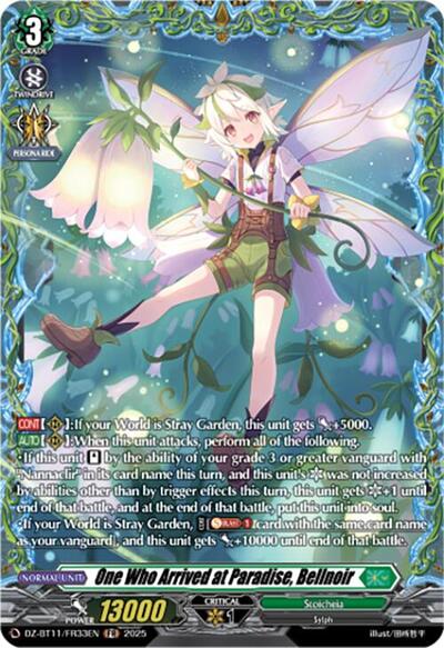 One Who Arrived at Paradise, Bellnoir [D-Format] DZ-BT11/FR33EN