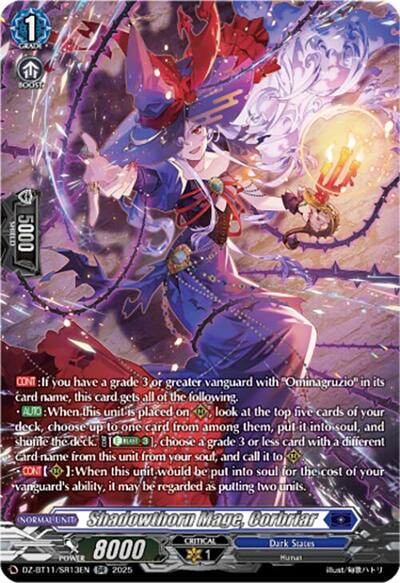 Shadowthorn Mage, Corbriar [D-Format] DZ-BT11/SR13EN