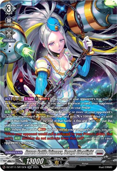 Aurora Battle Princess, Seraph Clearlight [D-Format] DZ-BT11/SR15EN
