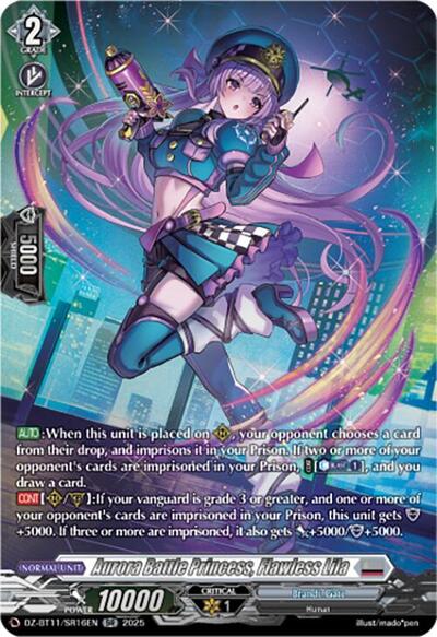 Aurora Battle Princess, Flawless Lila [D-Format] DZ-BT11/SR16EN