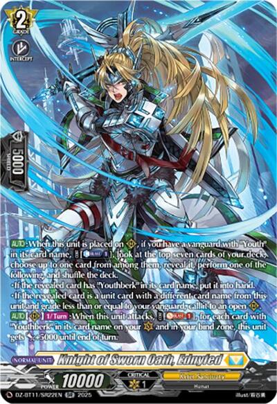 Knight of Sworn Oath, Ednyfed [D-Format] DZ-BT11/SR22EN