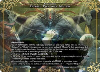 Eternal Pact with Moloch JRV-098 XR