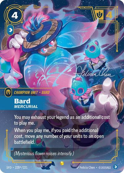 Bard, Mercurial 228*/221